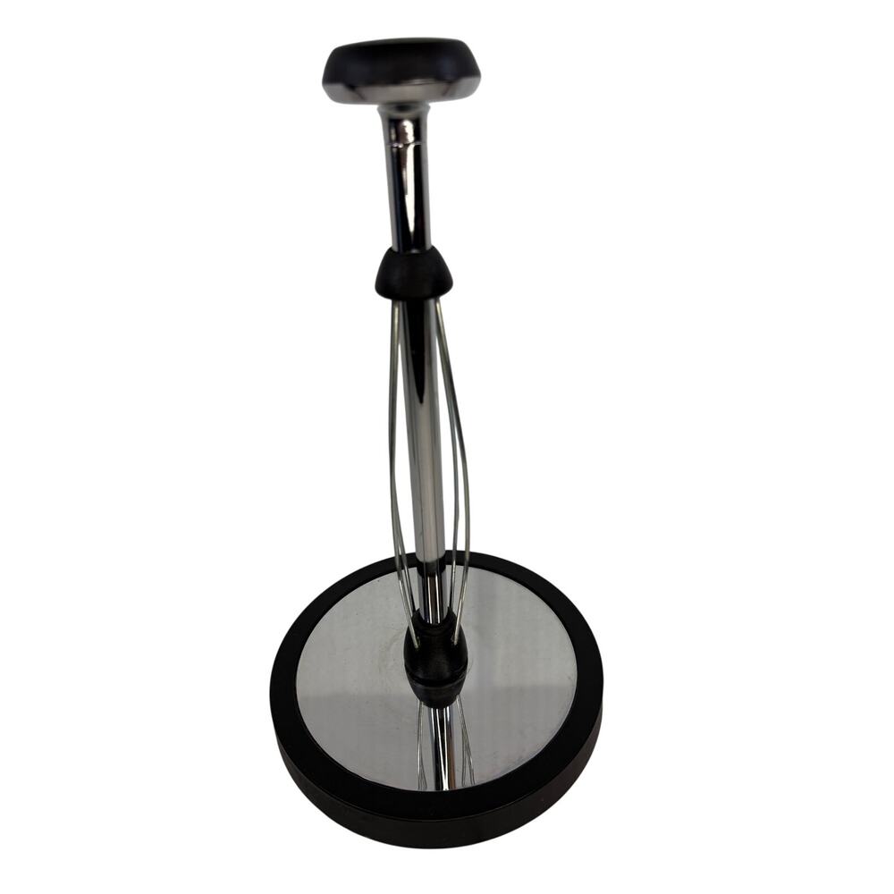 Kamenstein Perfect Tear Paper Towel Holder Black and Silver